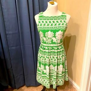 New York & Company Green Dress